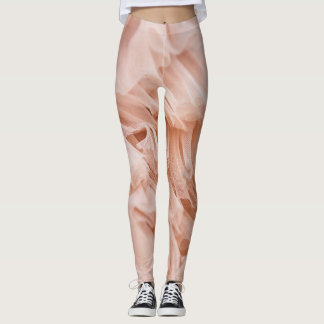 Legging Tecido Rosa Pastel: Texturas Elegantes.
