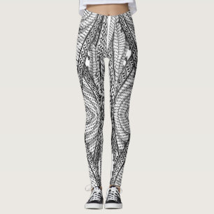 Legging Tecido Tradicional do Keffiyeh Scarf Palestino