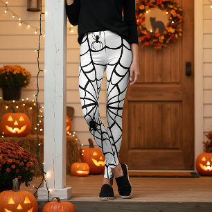 Legging Teia de Aranha Assustadora