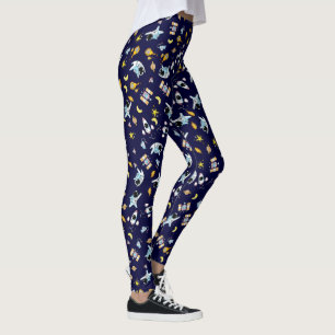 Legging Tema astronauta no espaço