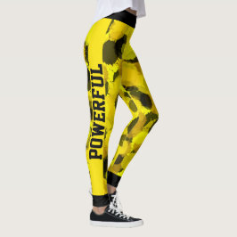 Legging Tema da margarida de kickboxing das artes marciais