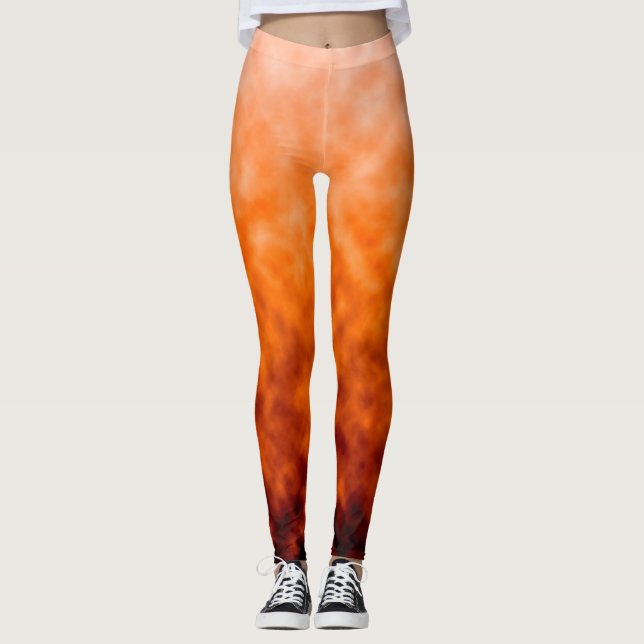 Legging Tempestade de Cinzas Baixa (Frente)