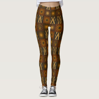 Legging Templo da Ember™ - Uma MaelstroMedia Textile Origi