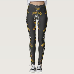 Legging Templo Ron Age Est 1978 Comprometido Ginásio Vin