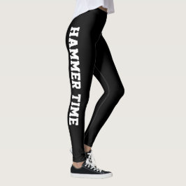 Legging Tempo do martelo