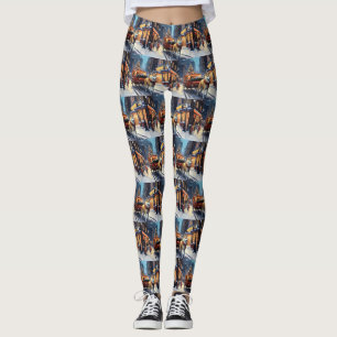 Legging Temporada Festiva de Natal de Akita