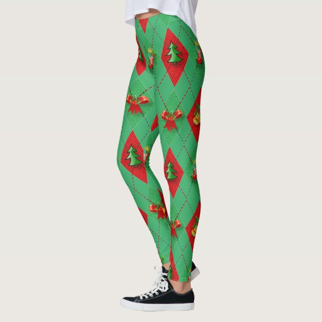 Legging Tendência da temporada de feriados (Esquerda)