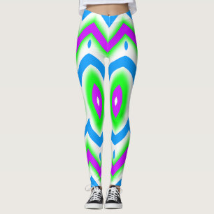 Legging Tendência de multicores moderna "Ratti_Creative_Ar