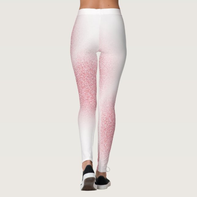 Legging Tendência do Modelo Dourado Elegante Moderno (Verso)