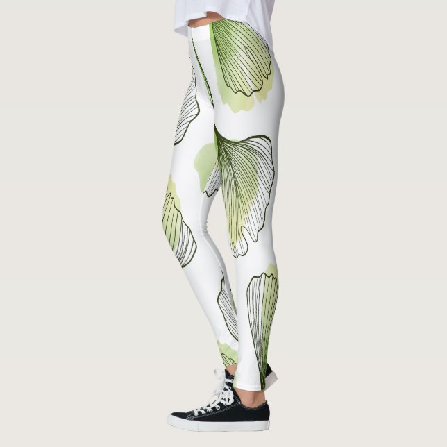 Legging tendência moda feminina de outono rainha da moda b (Esquerda)