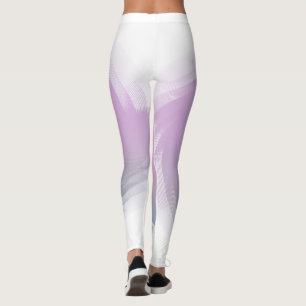 Legging Tendência moderna de Modelo branco roxo, rosa, ros