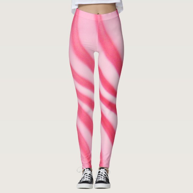 Legging Tendy Hot Pink Swirl - (Frente)