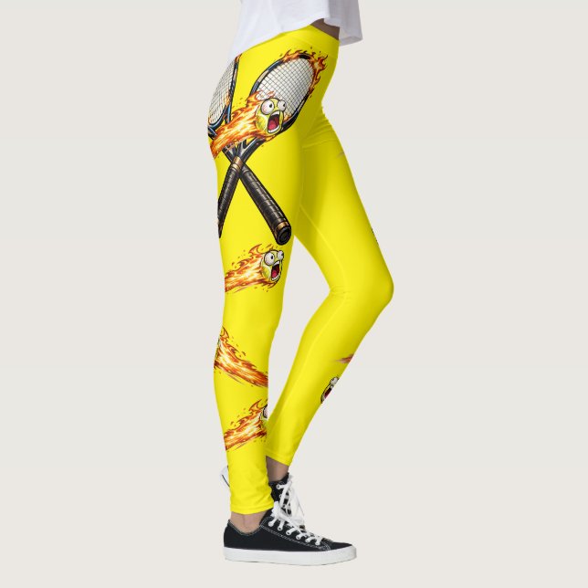 Legging Ténis do Team Platypus (Direita)