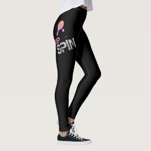 Legging Tênis Sport Pop Art, Racket Rosa e Bola