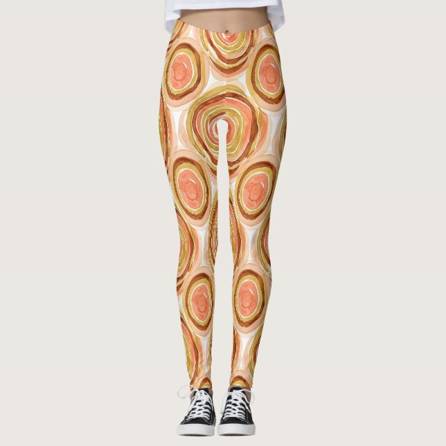 Legging Terra Suave Abstrata (3) (Frente)
