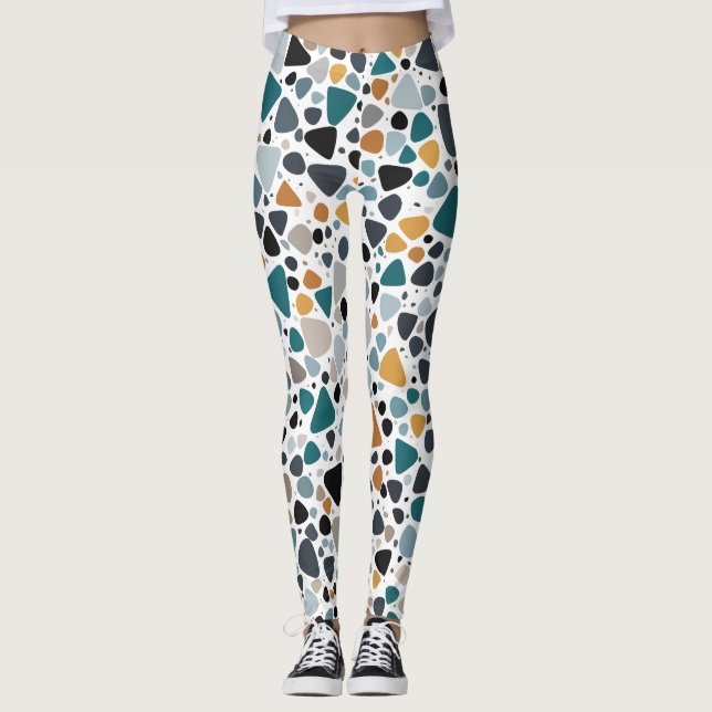 Legging Terrazzo Pattern (Frente)