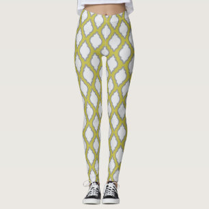 Legging Teste padrão árabe do estilo