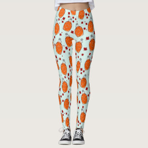Legging Teste padrão canadense do xarope de bordo