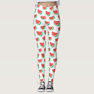 Legging Teste padrão da melancia do divertimento por todo