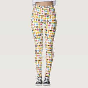 Legging Teste padrão de Emoji