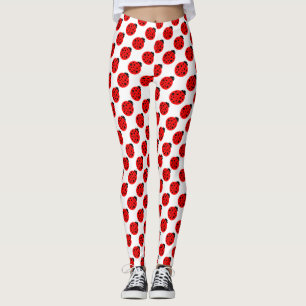 Legging Teste padrão do joaninha