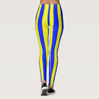 Teste padrão listrado amarelo e azul Coloured