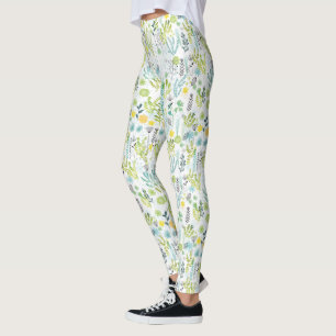 Legging Teste padrão selvagem e livre