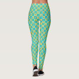 Legging teto de estrelas verdes