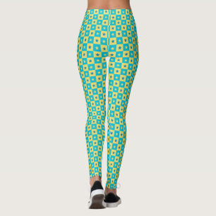 Legging teto de estrelas verdes