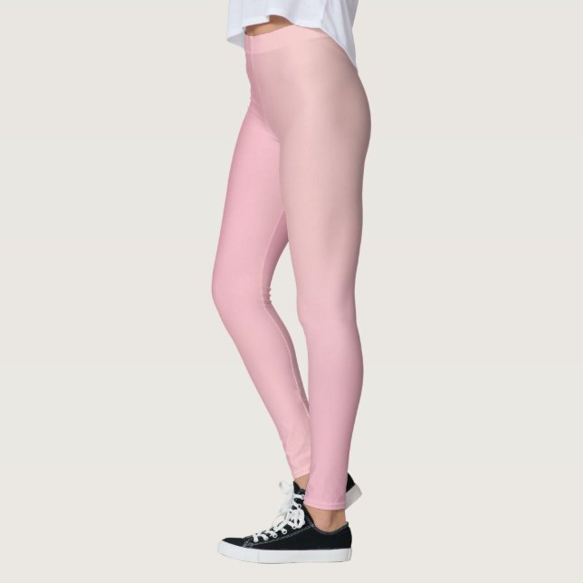 Legging Teto Rosa Moderno Monograma (Esquerda)