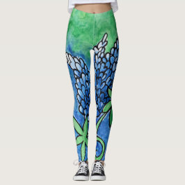 Legging Texas Bluebonnets