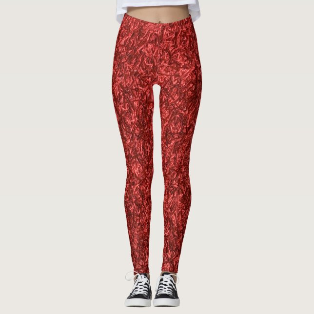 Legging Têxtil Abstrato (Frente)