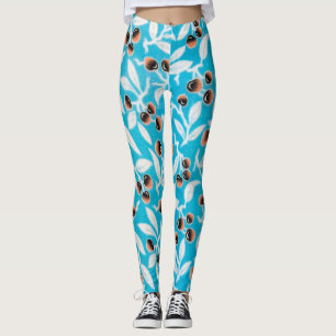 Legging Têxtil japonês Vintage, padrão de Loucos