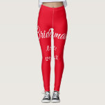 Legging Texto de ano de adição de nome simples e mínimo de<br><div class="desc">Design</div>