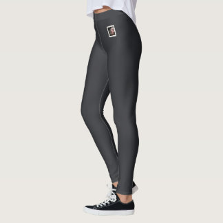 Legging Texto de Foto de Animalzinho Fofo Neutro Quente Ca