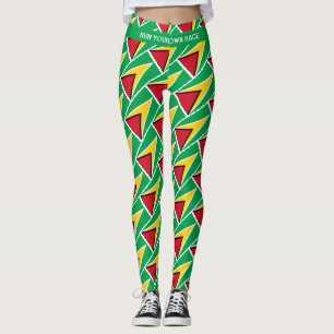 Legging Texto Personalizado GUYANA EXECUTE SEU PRÓPRIO Si