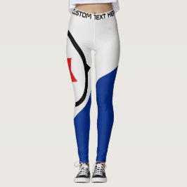 Legging Texto Personalizado Holanda Futebol