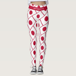 Legging Texto Personalizado JAPÃO EXECUTE SEU PRÓPRIO Sina