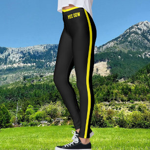 Legging Texto Personalizado Pet Gata Mãe Legal Listras Pre