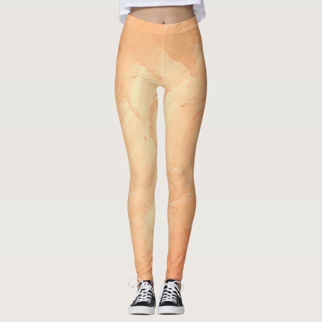 Legging Textura15 de la obra Nuit Filtro dramático cálido (Frente)