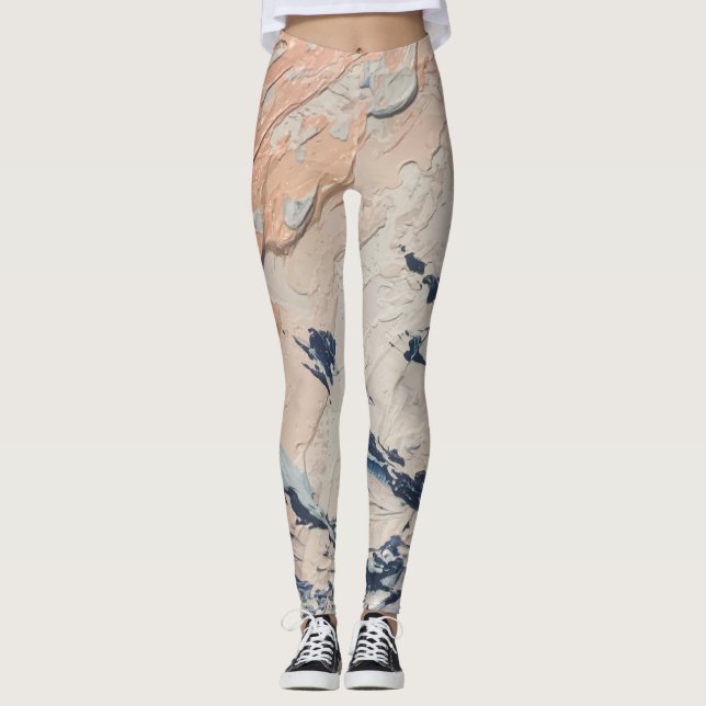 Legging Textura #11 de la obra Viendo a travez de los ojos (Frente)