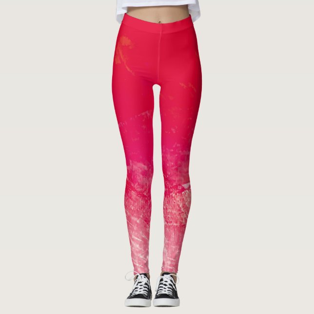 Legging Textura #17 de la obra Fantasía y realidad (Frente)