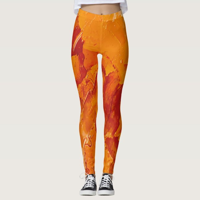 Legging Textura #26 de la obra Nuit (Frente)