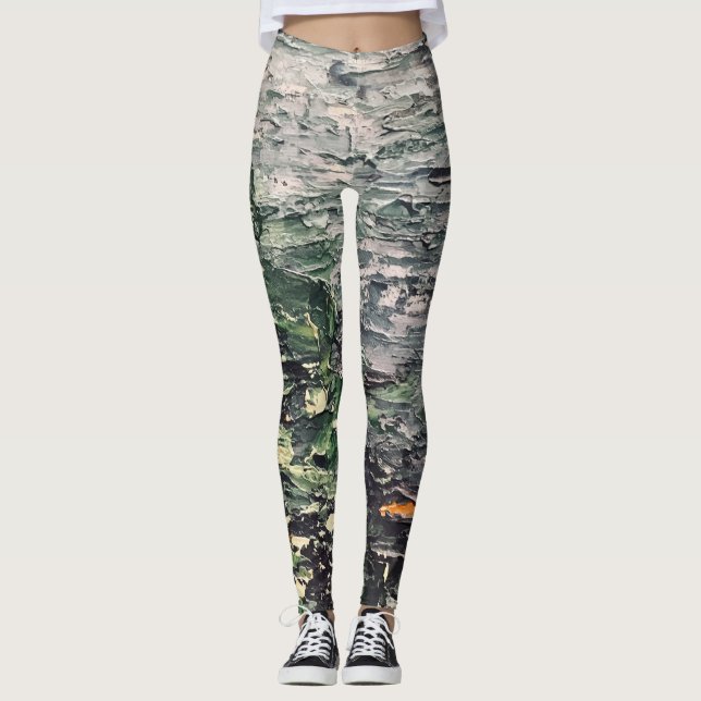 Legging Textura #27 de obra Amanecer (Frente)