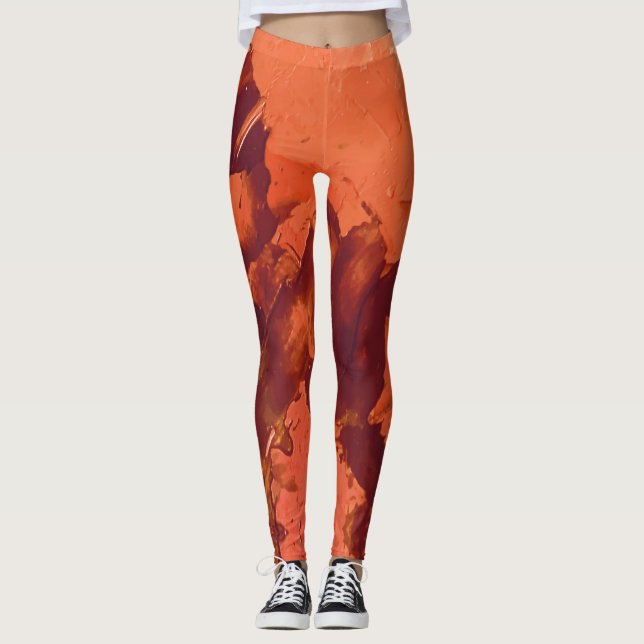 Legging Textura #34 de la obra Nuit (Frente)