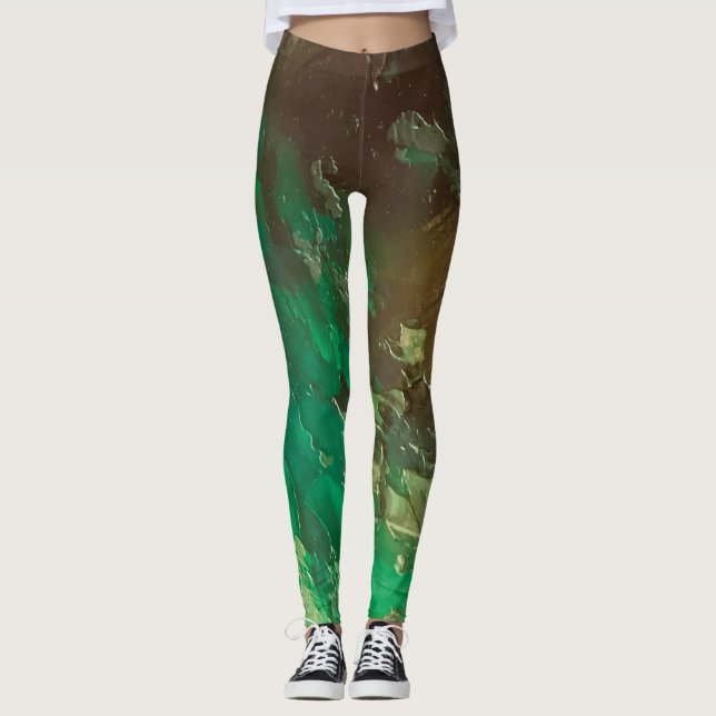 Legging Textura #35 de la obra Nuit (Frente)