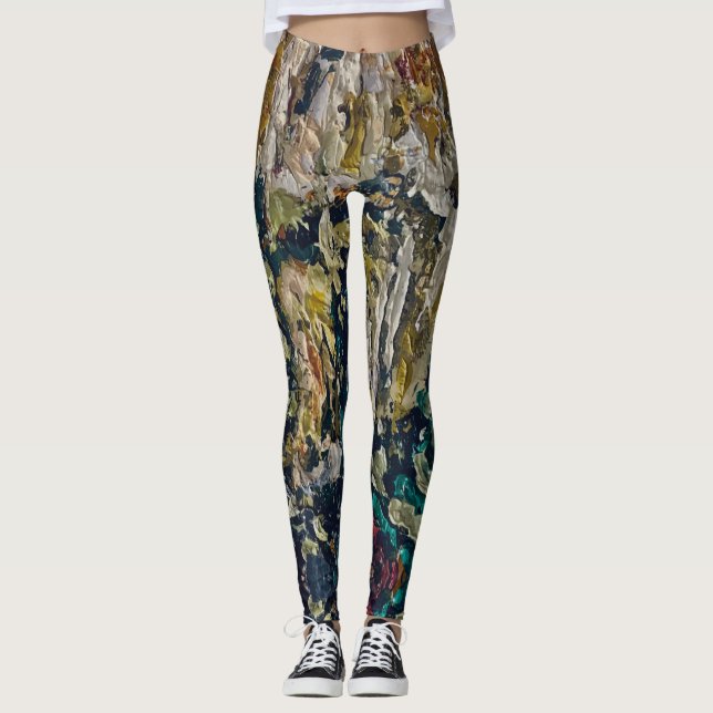 Legging Textura #41 de obra Amanecer (Frente)
