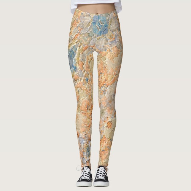 Legging Textura #6 de obra Amanecer (Frente)