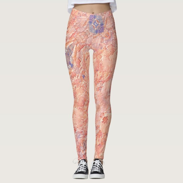 Legging Textura #7 de obra Amanecer (Frente)