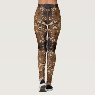Legging textura barroco da granja